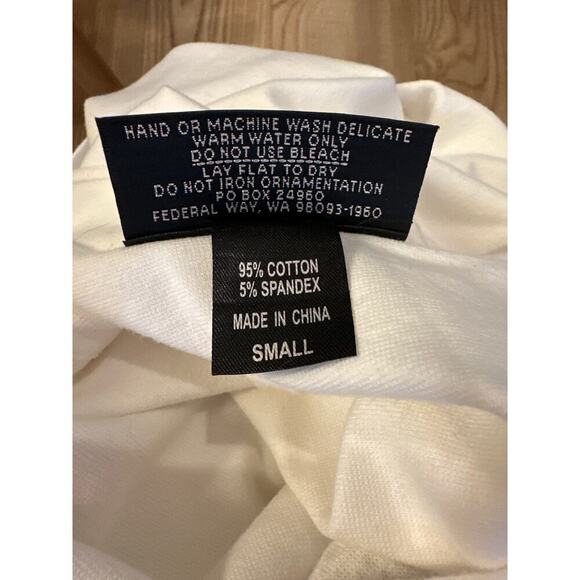 Christine Alexander tank top with rhinestone embellishment womens small - Picture 4 of 4